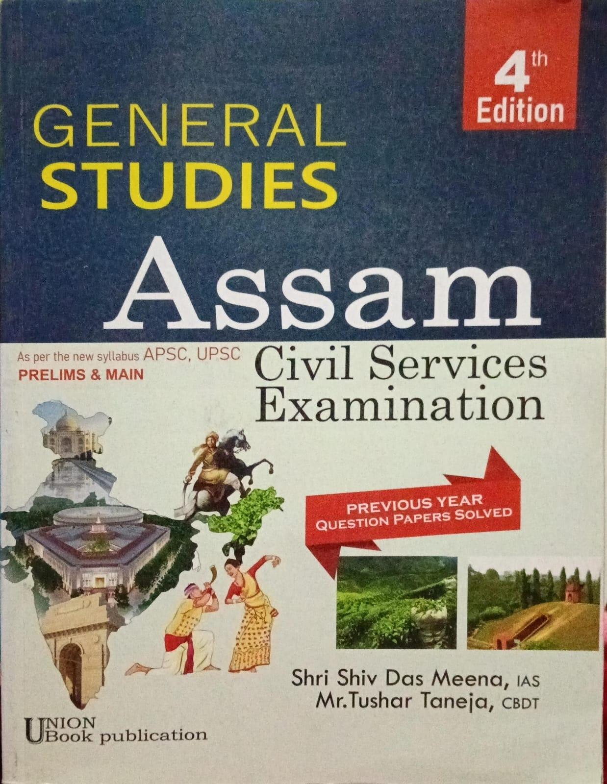 General Studies  Assam Civil Services Examinations