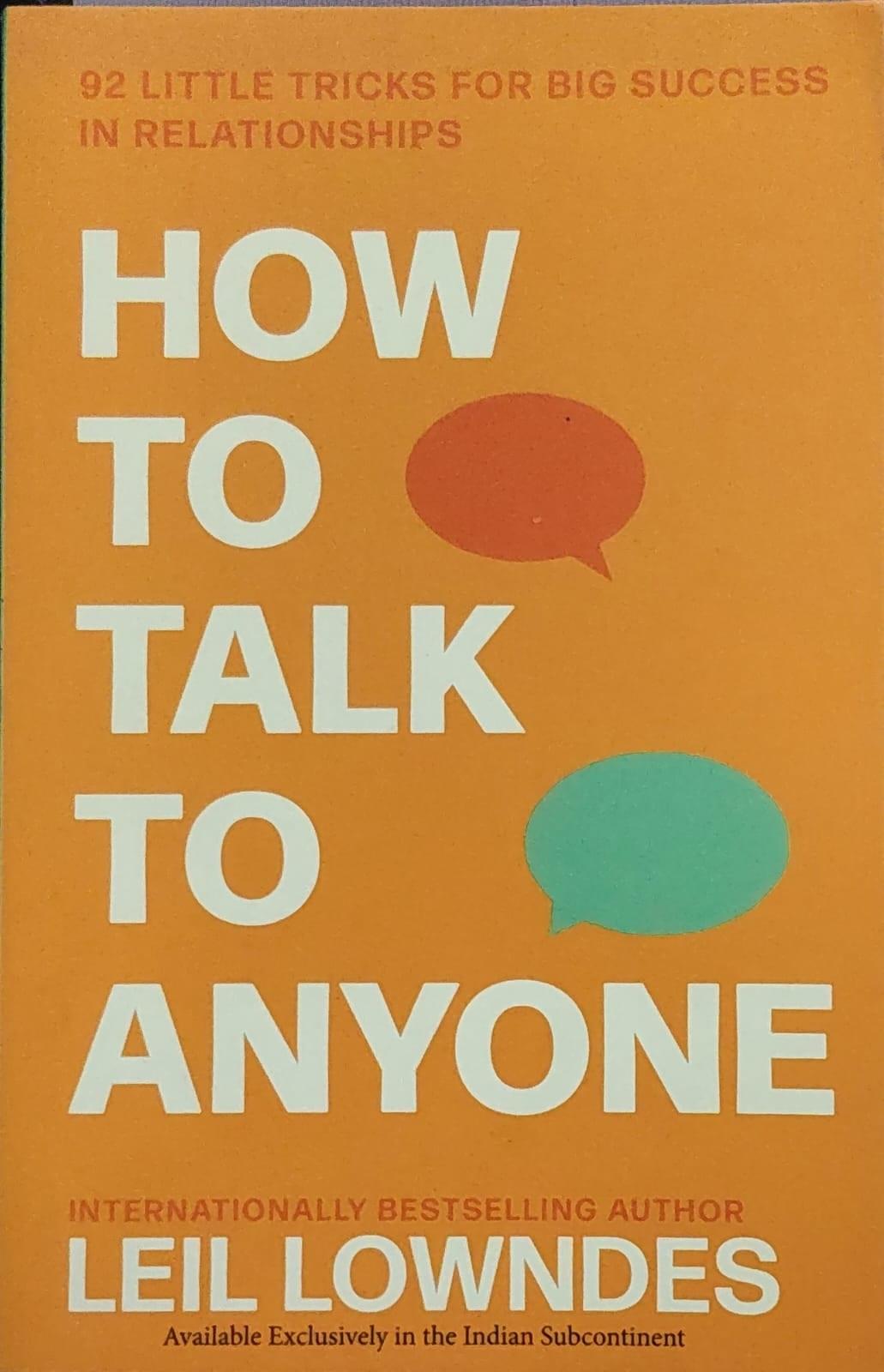 How to Talk to Anyone