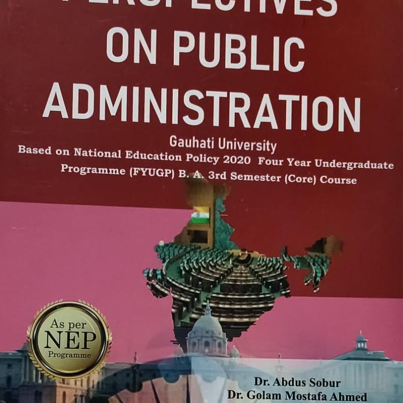 Perspectives On Public Administration