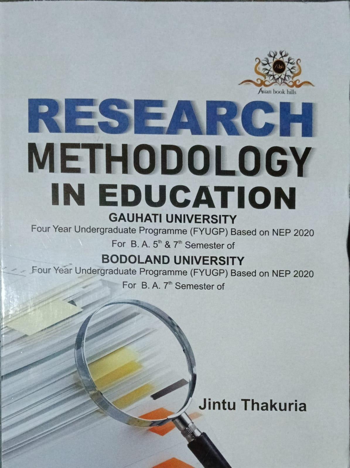 Research Methodology In Education